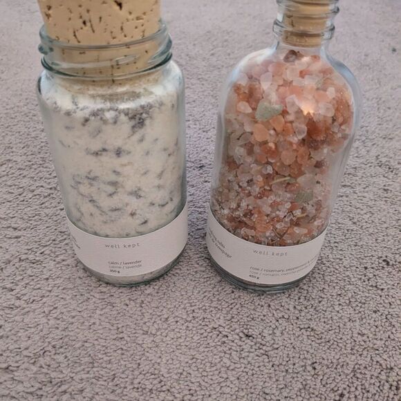 Well Kept Bath Milk and Soaking Salts GREAT GIFT  BENEFITS RESCUE - Picture 3 of 7